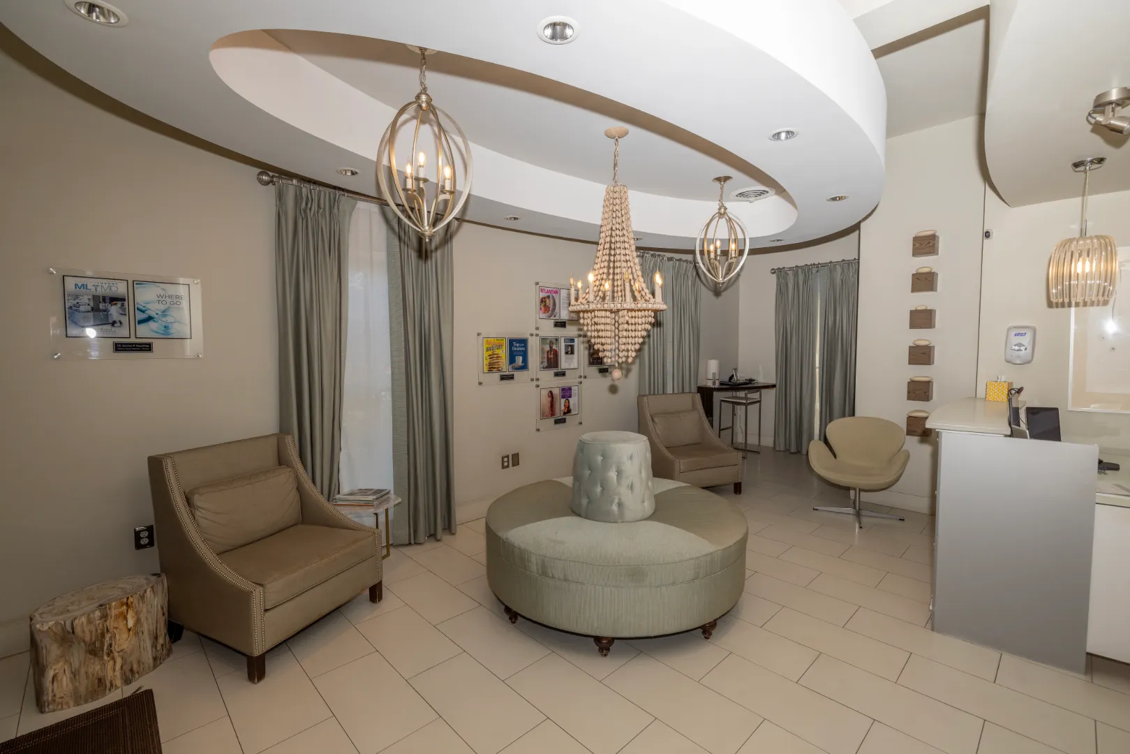 Inside the Signature Smiles Studio dental office in Decatur, GA