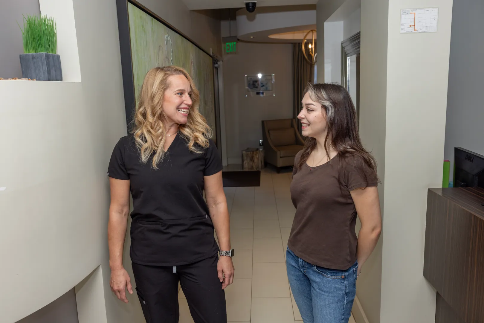 Inside the Signature Smiles Studio dental office welcoming new patients