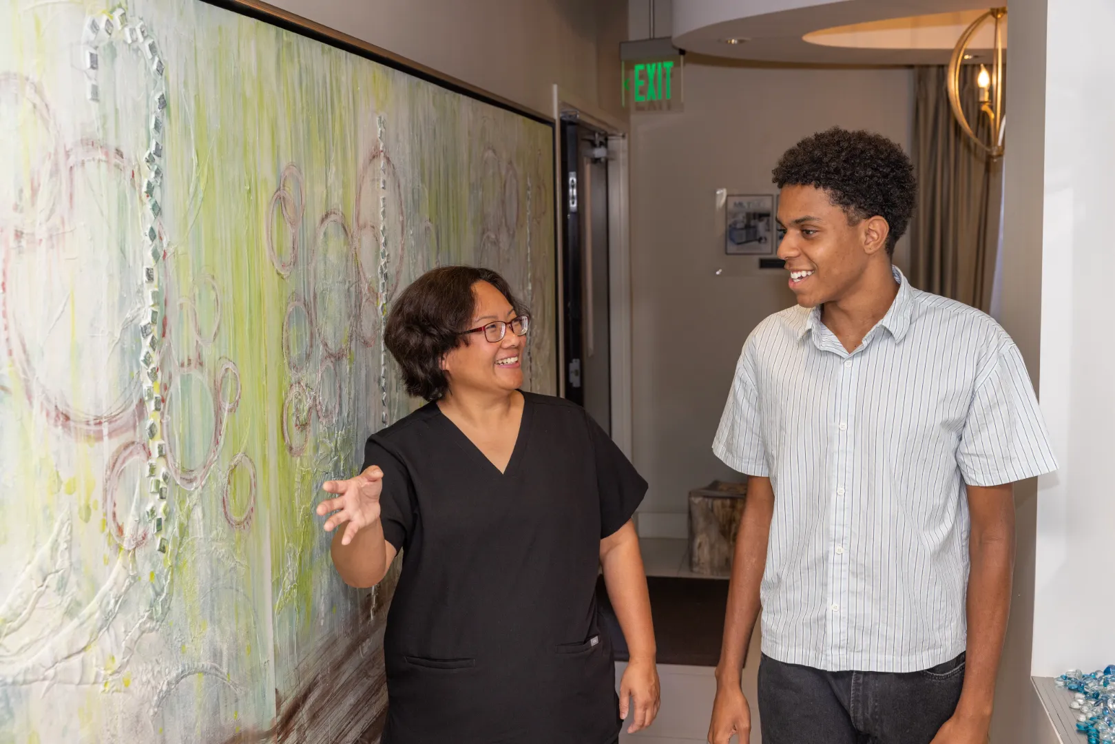Inside the Signature Smiles Studio dental office in Decatur GA
