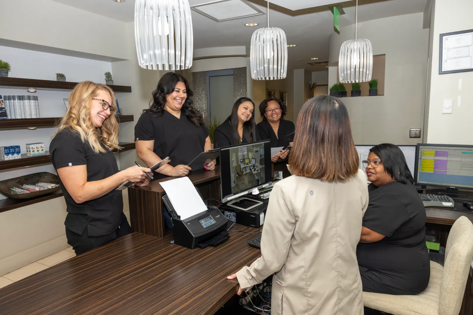 The Signature Smiles Studio team together in Decatur, GA